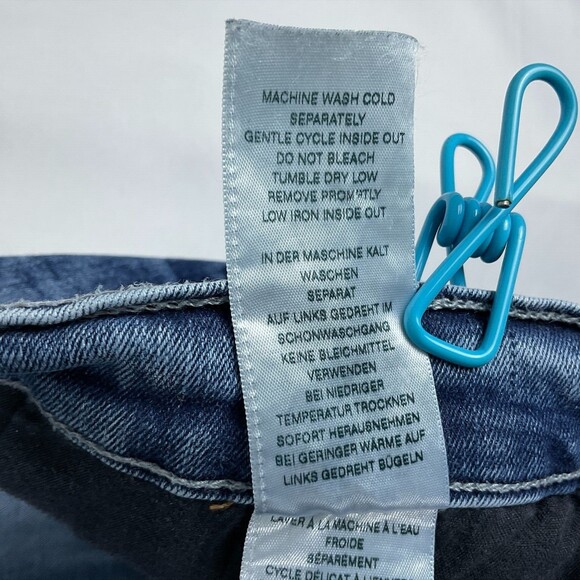 True Religion Men's Rocco Relaxed Skinny Blue Denim Jeans Sz 44 X 34(Actual 45) - Picture 6 of 12